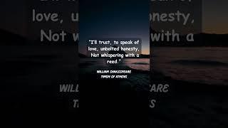 No More Sweet Lies — Only Truth #shakespeare #quotes#englishplaywright #shakespearequotes#motivation