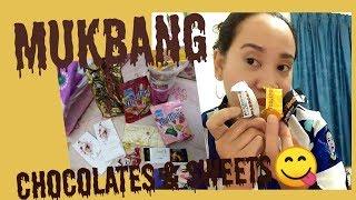 Mukbang Challenge: Eating Chocolates & Sweets/Mj Hamto