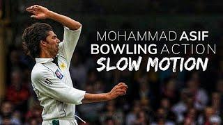 Mohammad Asif Bowling Action Slow-Motion