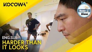 Jang Woo Experiences A New Type Of Pain During Yoga  | Home Alone EP563 | KOCOWA+