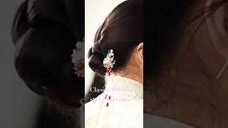 Classical Chinese-style Earrings for Wedding Dresses or Hanfu