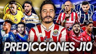 PREDICCIONES J10 | CLÁSICO CAPITALINO | LIGA MX