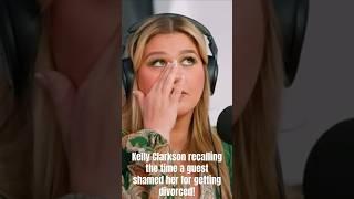 The time a guest on The Kelly Clarkson Show shamed Kelly #shorts