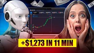 BINARY OPTION | I USED WITH CHAT GPT AND GOT +$1,273 PROFIT