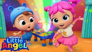 Head, Shoulders, Knees, and Toes Song | Little Angel Kids Songs & Nursery Rhymes @LittleAngel