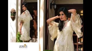 Latest Zohan Textile Veena Durrani's Embroidered Luxury Collection | Fashion World