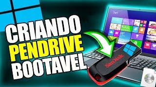 APRENDA Como Criar PENDRIVE BOOTÁVEL, para Instalar Windows no Pc (Passo a Passo) [2023]