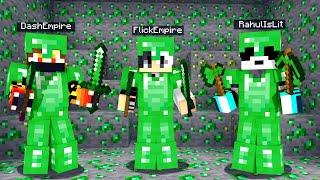 Minecraft Speedrun but we have 10000000 EMERALDS...