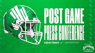 Postgame Press Conference | UNT vs Wyoming