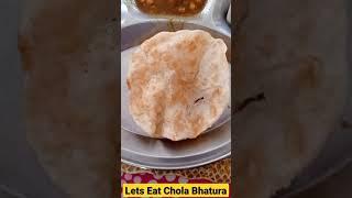 Lets Eat Chola Bhatura #foodieshoodieofficial #shorts #cholabhatura #foodie