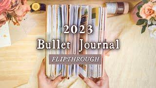 2023 Bullet Journal Flip Through • Artistic & Interactive BuJo Spreads 