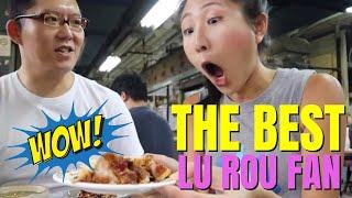 EXTREME Taiwanese BEST LU ROU FAN in Taipei and pig feet Beitou market