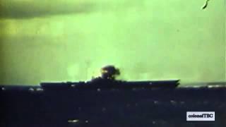 Kamikaze attacks USS Lexington (CV-16) - 5 November 1944