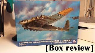 1/144 PitRoad Me 323 D-1 "Gigant" [Box Review]