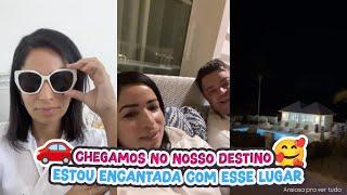 CHEGAMOS NO NOSSO DESTINO+ESTOU ENCANTADA COM ESSE LUGAR!