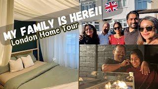 Family's Reaction to Our New Home + Home Tour! Malayalam vlog #london #hometour #malayalamvlog