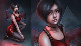 Drawing Ada wong / digital painting fan art