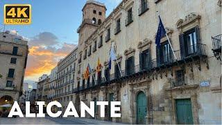 Alicante, Spain | Virtual Walk in Alicante | Walking Tour 4k