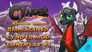 Spyro Reignited Trilogy (Spyro 1) PC Full Longplay 120% Walkthrough v2 - Reimagined Cynder Mod