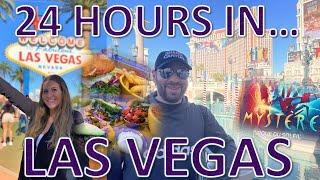24 HOURS IN LAS VEGAS | Part 1: Welcome Sign, Famous Hotels, and The Strip During the Day