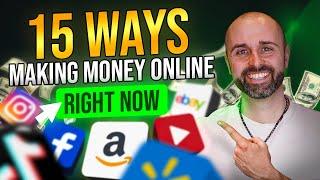 15 Ways I’m Making Money Online Right Now