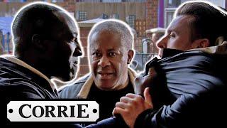 Ed And Ronnie Corner Joel To Protect Dee-Dee | Coronation Street