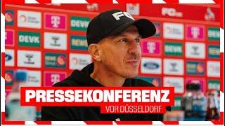 Pressekonferenz vor Düsseldorf | 1. FC Köln