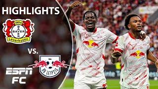  UNBEATEN STREAK ENDS  Bayer Leverkusen vs. RB Leipzig | Bundesliga Highlights | ESPN FC