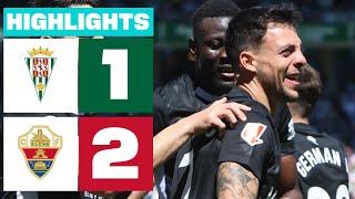 CÓRDOBA CF 1 - 2 ELCHE CF I HIGHLIGHTS LALIGA HYPERMOTION