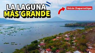 Asi es la LAGUNA MAS GRANDE de EL SALVADOR ¡mide mas que una ciudad!