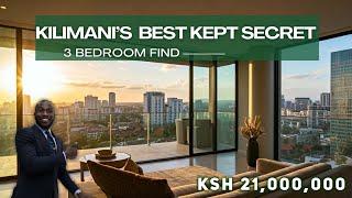 Enjoy Spacious Luxury In This21,000,000 3-Bed Apartment in Kilimani | Nairobi | Kenya #realestate