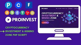 ProInvest - Crypto HYIP Investment Network PHP Script