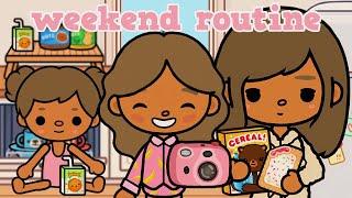 Family WEEKEND Routine! *STARTING A CHANNEL…GYMNASTICS* Toca Boca Life World  #tocaboca
