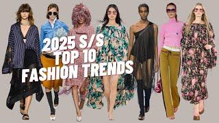 2025 Spring Summer Top 10 Fashion Trends