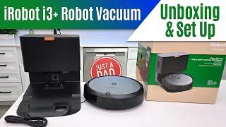 iRobot Roomba i3+ Robot Vacuum 3554 UNBOXING & SET UP