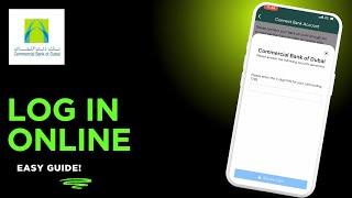 How To Log In Commercial Bank of Dubai Online Banking UAE