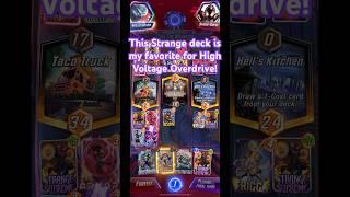 I LOVE THIS Strange Combo Deck! #highvoltage #overdrive #marvelsnap #nolucksgiven