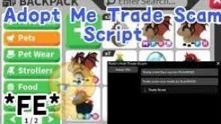 *New* Working (ADOPT ME) BEST TRADE SCAM SCRIPT 2024-2025 !!