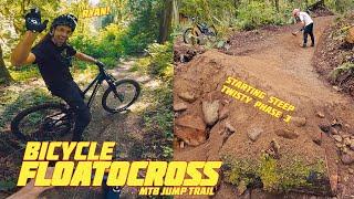 FLOATOCROSS MTB JUMP TRAIL BUILD // feat. RYAN RODRIGUEZ // PHASE 2 FINALE