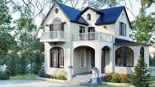 8x8m (26x26ft) Smart and Stylish: Inside a Small House with Big Charm