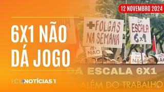 ICL NOTÍCIAS - 12/11/24 - PEC QUE PEDE REDUÇÃO DA JORNADA DE TRABALHO GANHA FORÇA NO BRASIL