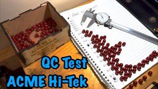 Hi-Tek Coated Lead Projectiles in 380 ACP? Quality Test of ACME 95gr 380 Projectiles