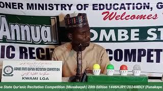  Gombe State Qur'anic Recitation Competition (MUSABAQAH)