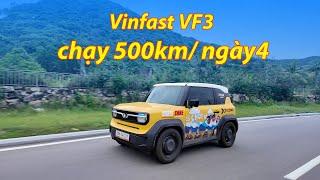 Xế Cộng Xuyên Việt Vinfast VF3 ngày 3 : thử thách chạy 500km trong ngày, trải nghiệm Wulling Taxi