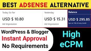 Best Google AdSense/Adx Alternative | High eCPM And Instant Approval | ForeMedia.net