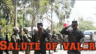 SALUTE OF VALOR: Story about heroism in combat