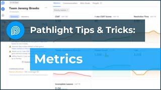 Pathlight Tips and Tricks: Metrics