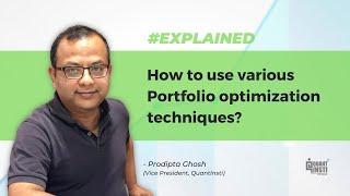 How to use Portfolio optimization techniques? | Explained