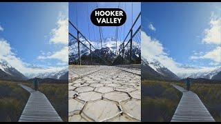 This is the Hooker Valley Track   Add it to your NZ Road Trip Itinerary.