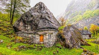 Echte HOBBIT-Stadt in der Schweiz ‍️ Sabbione (Schweizer Dorf)